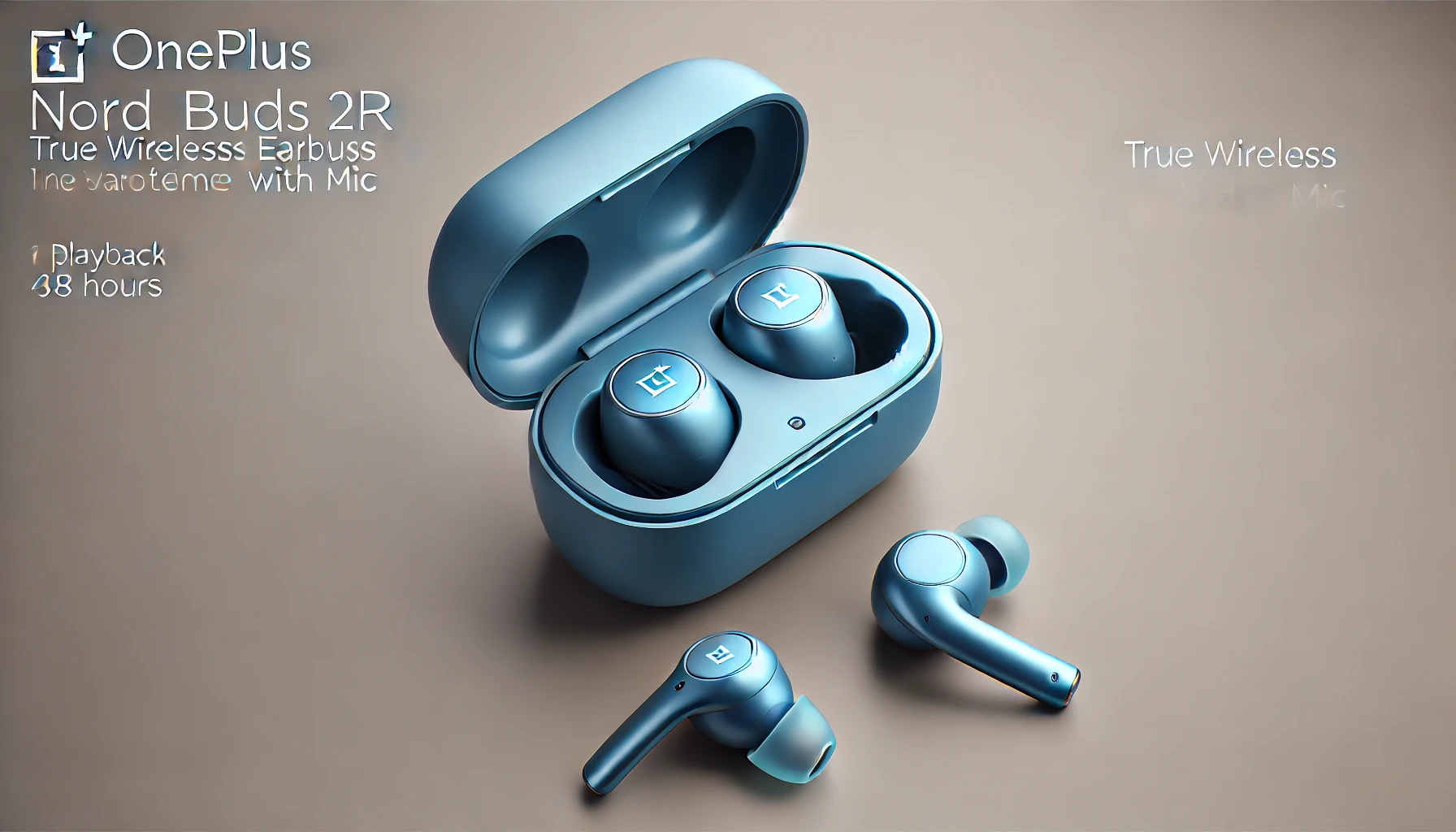 Experience Immersive Sound with OnePlus Nord Buds 2r: 38hr Playback, 4-Mic Clarity, and IP55 Durability