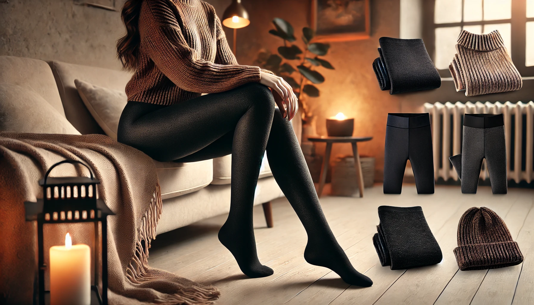 Soft Touch Thermal Skinny Tights for Women A Perfect Blend of Style, Comfort, and Warmth