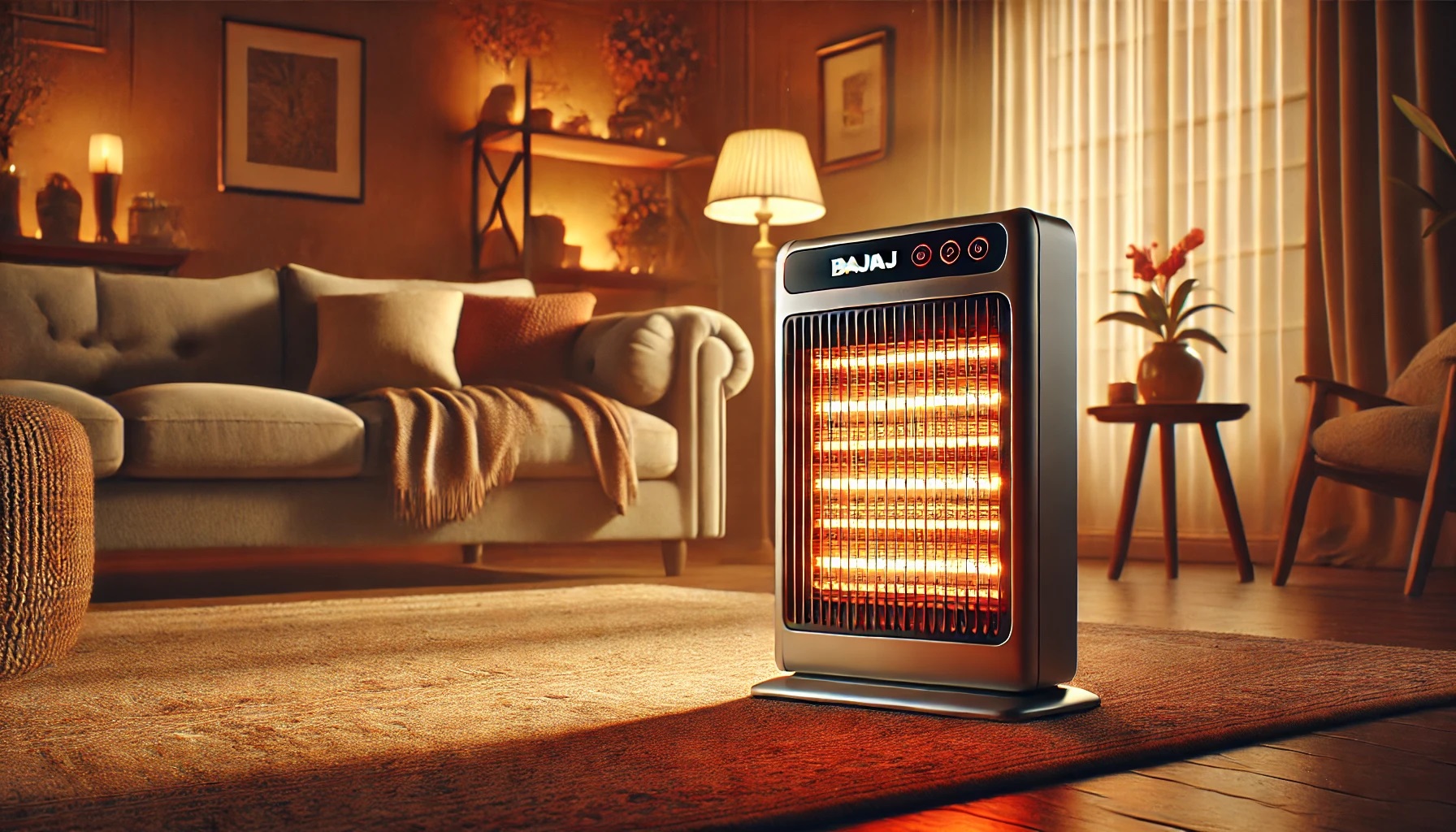 Stay Warm Comfortably with the Reliable and Stylish Bajaj Room Heater