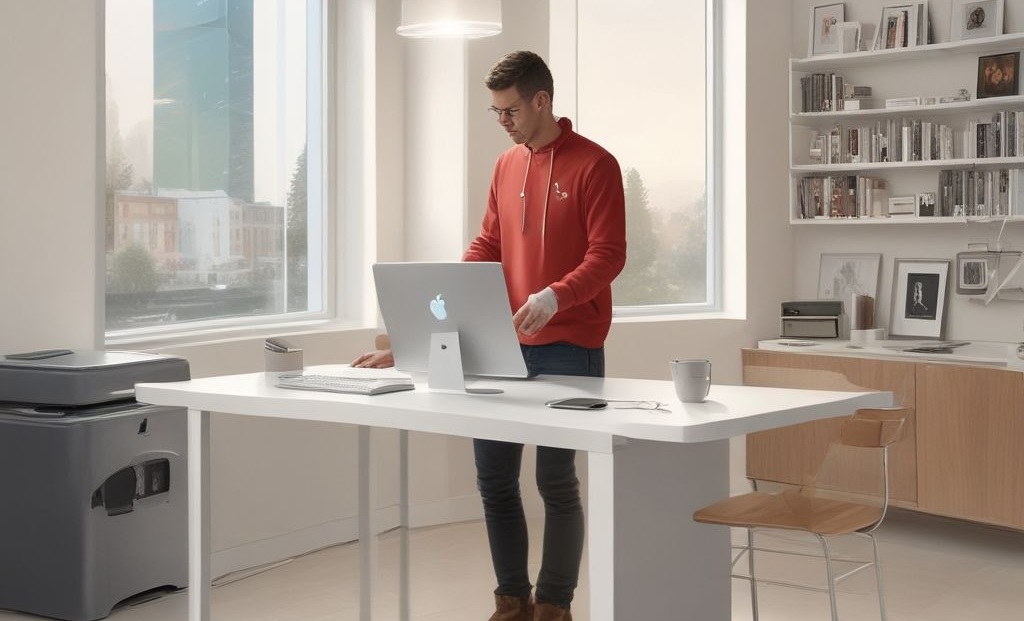 Diagram showing three Apple devices under one AppleCare One plan