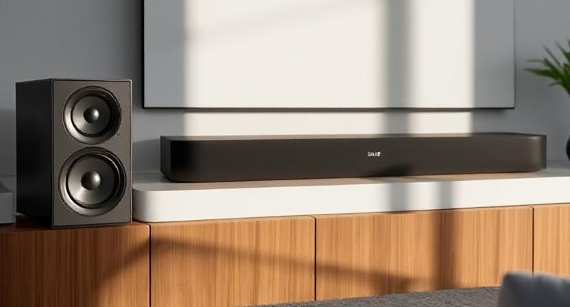 Premium Dolby Atmos soundbar setup