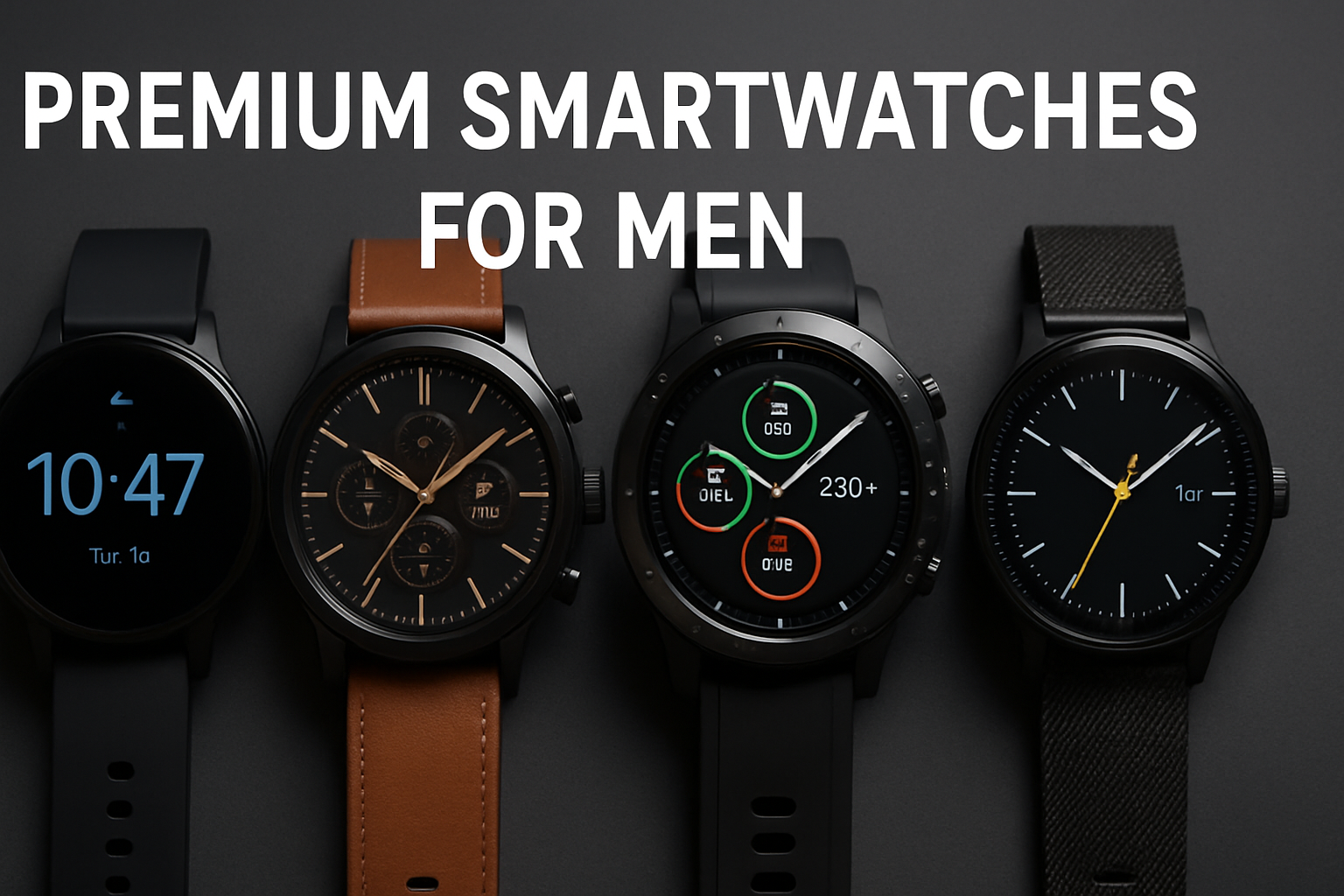 Man wearing a premium smartwatch in India in 2025