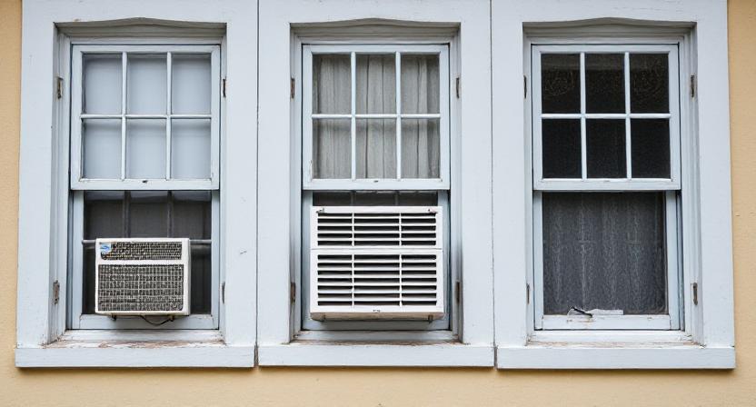 Modern window cooler in Indian home 2025