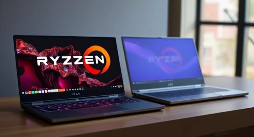 User using Ryzen AI laptop during Amazon sale
