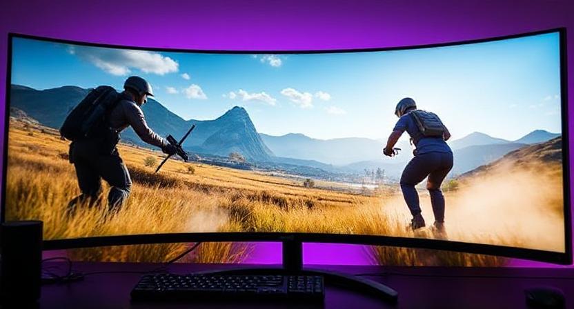 Superior gaming display with ultra-fast refresh rate and smooth, fluid motion for competitive play