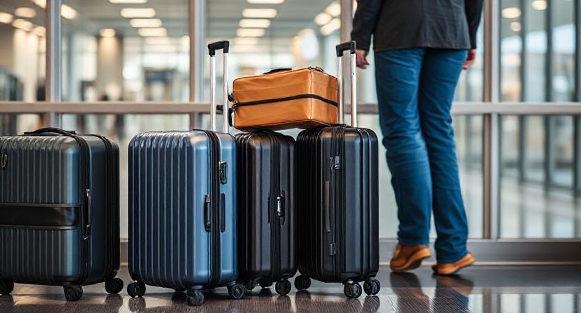 Tommy Hilfiger luggage navy spinner