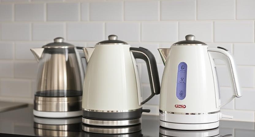 Quick-boil Energy-efficient Glass Electric Kettle with Led Illumination and Auto Shut-off for Perfect Hot Drinks.