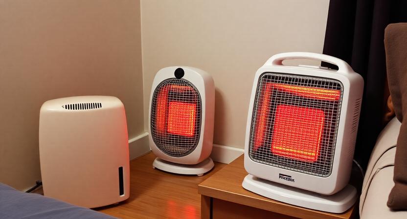 Quiet, Energy-efficient Ceramic Space Heater, Portable for Drafty Rooms or Small Office. Instant Warmth, Low-wattage Setting.