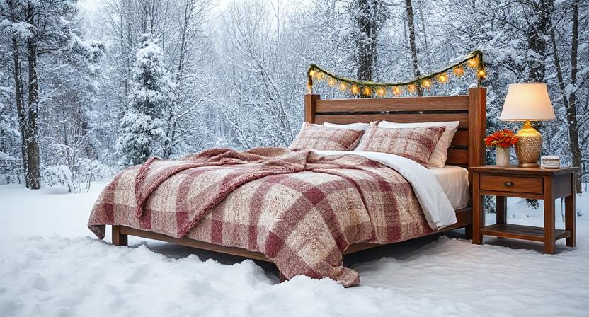 Plush Grey King Size Double Bed Winter Blanket for Supreme Warmth and Comfort