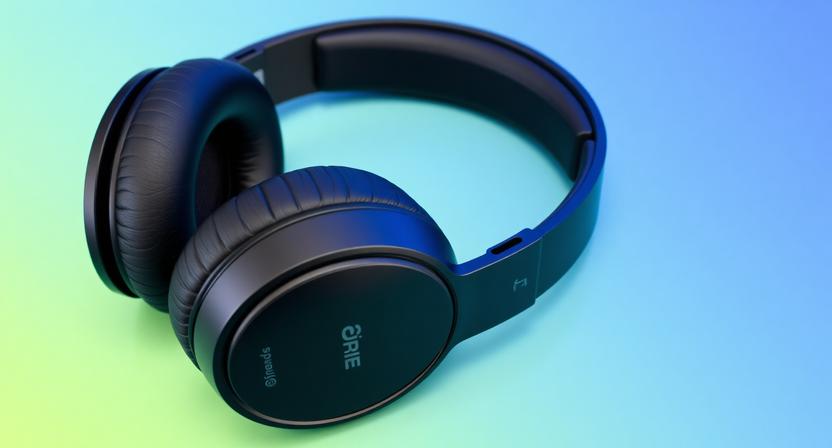 Ergonomic White Wireless Headphones Featuring Intuitive Touch Controls and Plush Memory Foam Cushions.