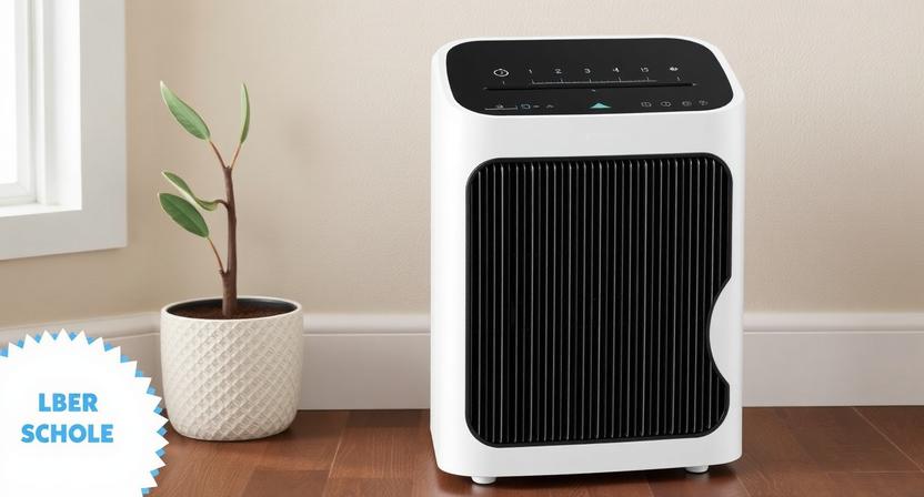 Compact Hepa H13 Air Purifier for Home Office, Featuring Real-time Aqi Display and 360-degree Air Intake, 2026 Republic Day Sale Offer.