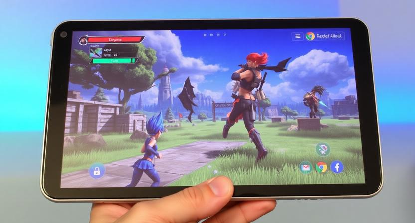 Redmagic Nova Gaming Tablet Featuring Snapdragon 8 Elite Chip, 144hz Display, and Internal Rgb Cooling Fan for Pro Mobile Play.