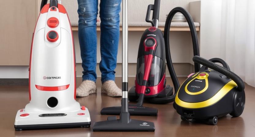 Lightweight Cordless Stick Vacuum Cleaning Pet Hair on Hardwood and Plush Rugs.