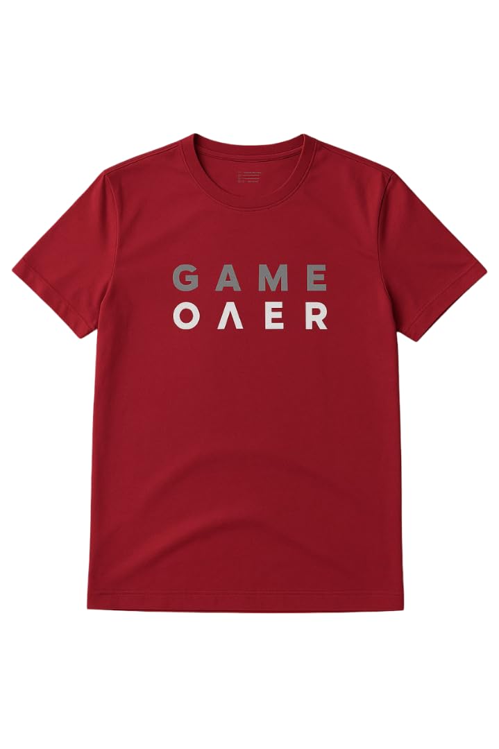 Men's Graphic Printed Regular Fit Half Sleeve Round Neck 100% Cotton T-shirt | Casual Soft Breathable Summer Wear Tee