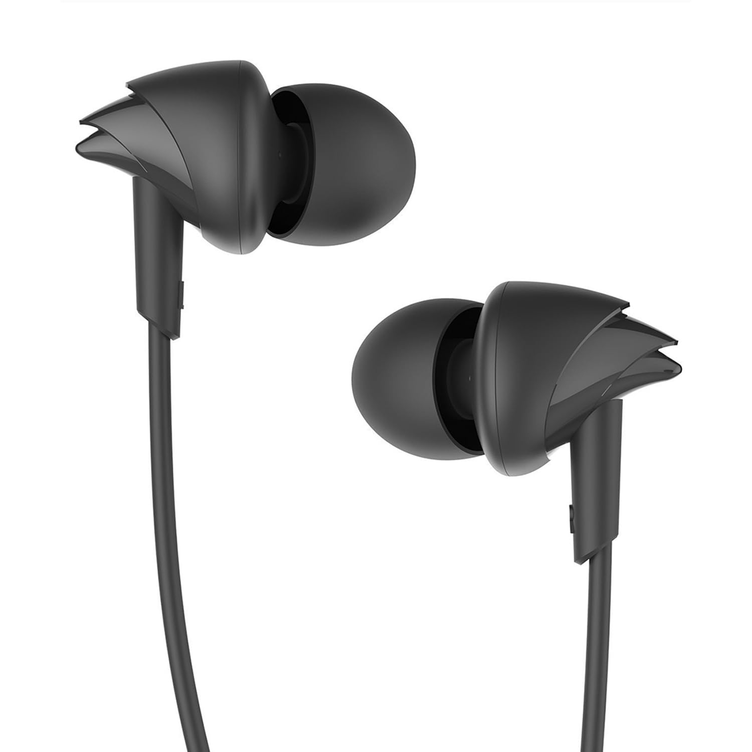 Boat Bassheads 100 In-ear Headphones with Mic (black)