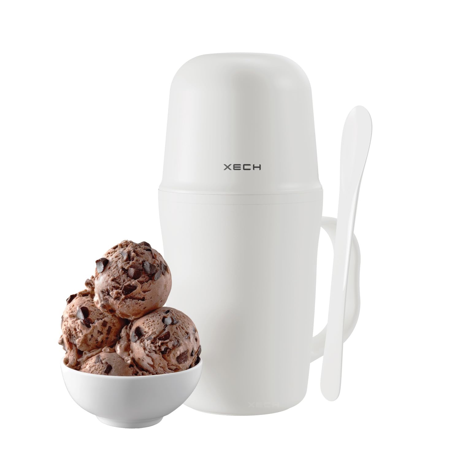 Xech Ice Cream Maker Machine for Home | Cordless Rechargeable Softy Ice Cream Machine for Kids & Family | Birthday Gift for Kids, Girls, Women, Men & Teachers | 400ml Bowl (scoop) - Digital Shop Now Xech Ice Cream Maker Machine for Home | Cordless Rechargeable Softy Ice Cream Machine for Kids & Family | Birthday Gift for Kids, Girls, Women, Men & Teachers | 400ml Bowl (scoop)