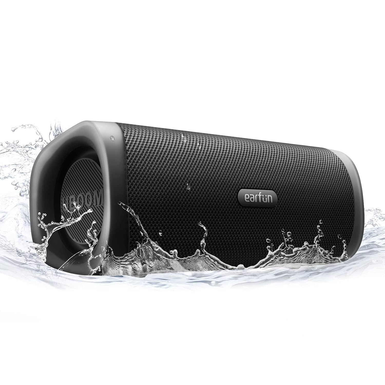 Earfun Bluetooth Speaker, Uboom L Portable Speaker 28w Loud Stereo Sound, Rich Bass, Ip67 Waterproof & Dustproof, Dual Pairing, Built-in Mic, Low Latency, Wireless Speaker for Party, Indoor & Outdoor