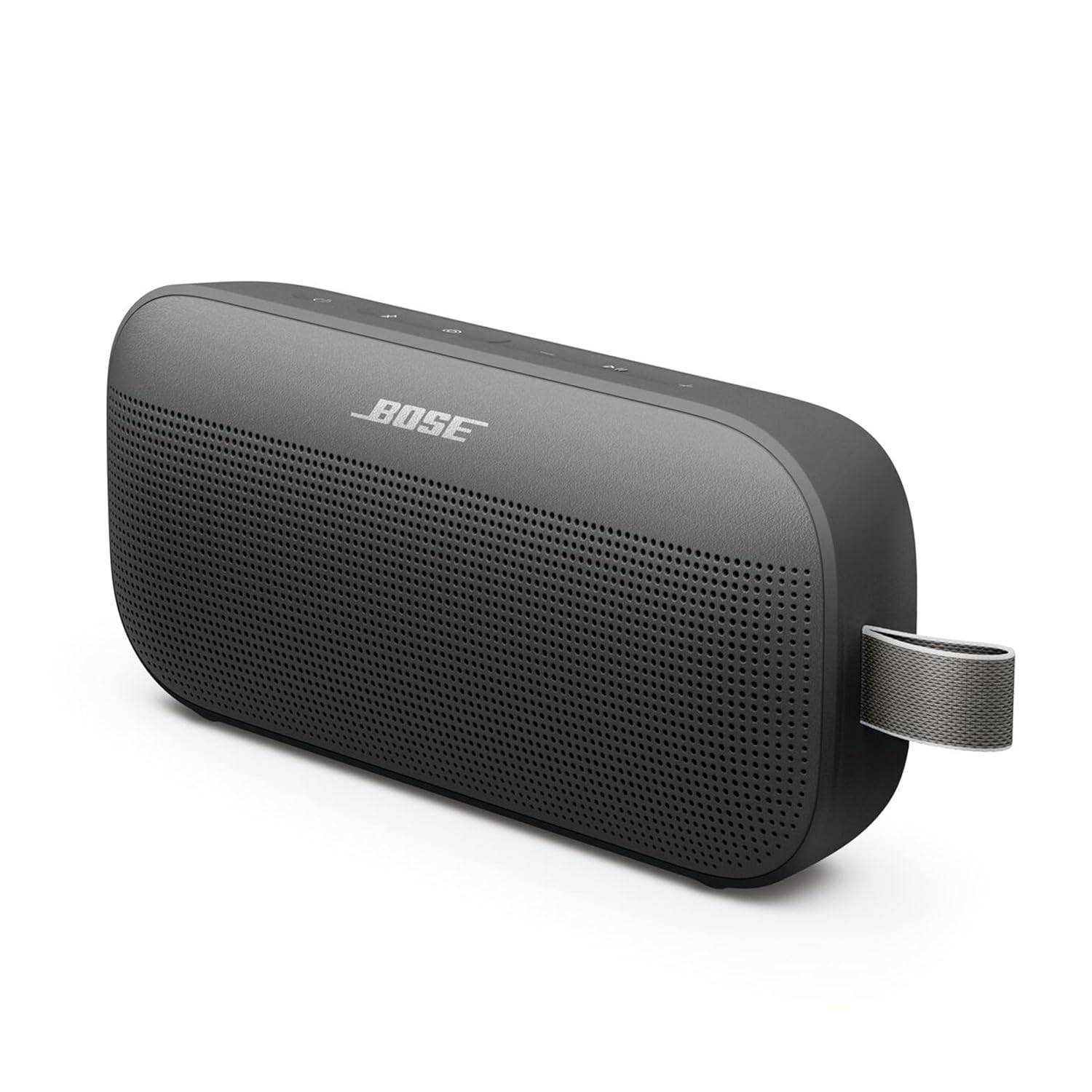 Bose New Soundlink Flex Portable Bluetooth Speaker (2nd Gen), Portable Outdoor Speaker with Hi-fi Audio, Up to 12 Hours Battery Life, Waterproof and Dustproof, Black