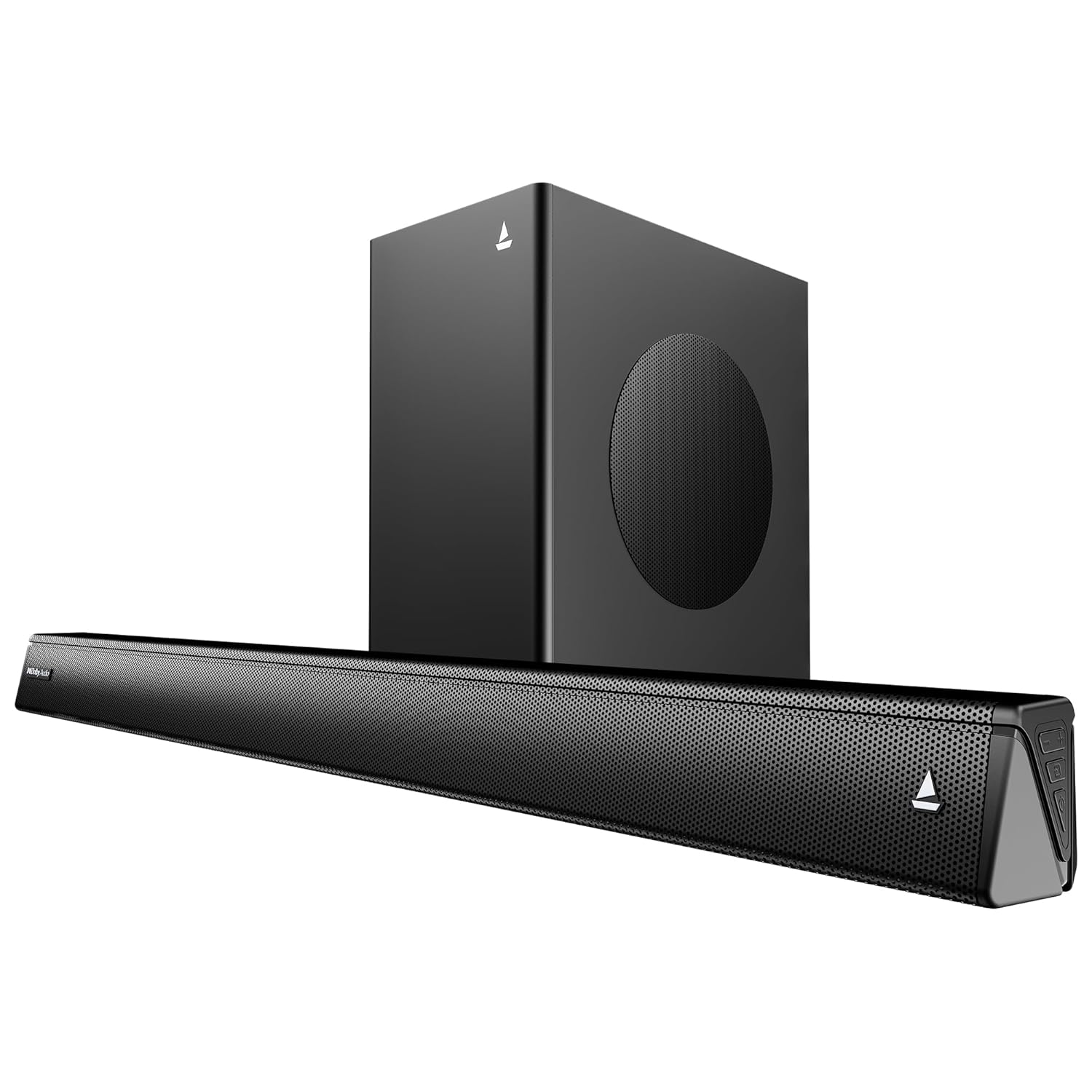 Boat 2025 Launch Aavante 2.1 2000d, Dolby Audio, 200w Signature Sound, 2.1ch Wired Subwoofer,multiple Ports & Eq Modes, Bluetooth Sound Bar, Home Theatre Soundbar Speaker (premium Black)