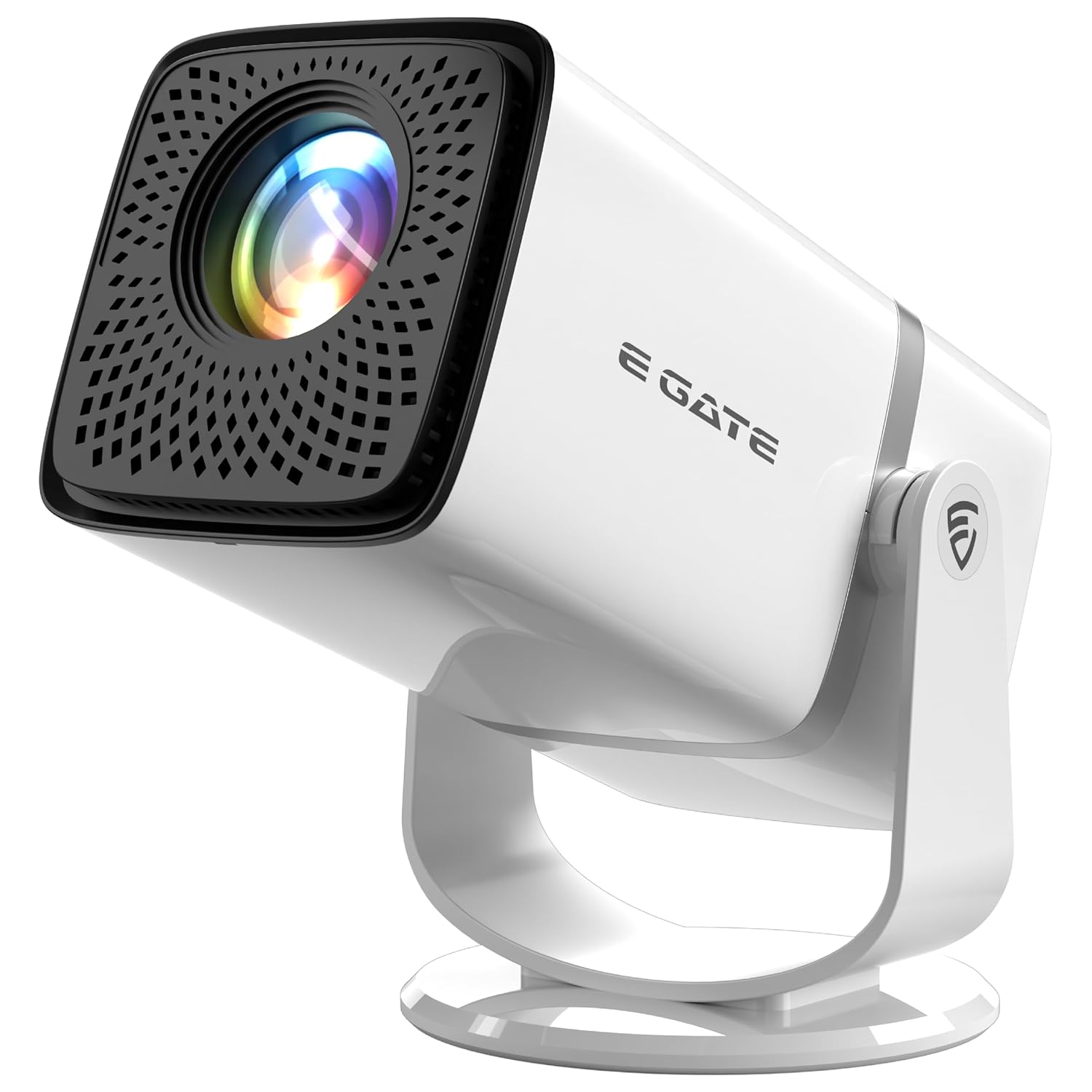 E Gate Atom 3x Projector 4k Ultra Hd, Full Hd 1080p Native, Automatic Home Projector for Room | 300 Iso | Rotatable Design | Android Netflix, Prime | Arc-hdmi, Usb, Wifi-6, Bt, Screen Mirroring, Egate - Digital Shop Now E Gate Atom 3x Projector 4k Ultra Hd, Full Hd 1080p Native, Automatic Home Projector for Room | 300 Iso | Rotatable Design | Android Netflix, Prime | Arc-hdmi, Usb, Wifi-6, Bt, Screen Mirroring, Egate