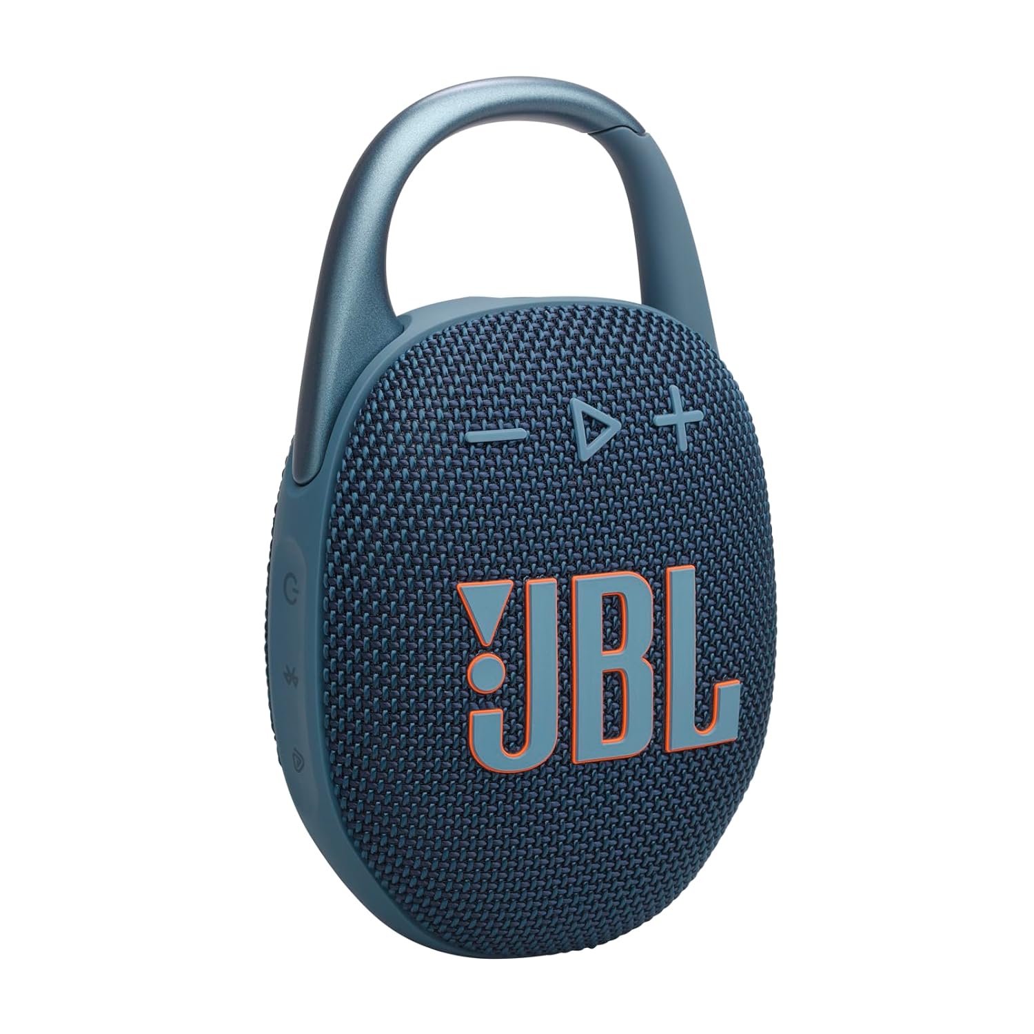 Jbl Clip 5, Wireless Ultra Portable Bluetooth Speaker, Pro Sound, 12hrs of Playtime, Integrated Carabiner, Vibrant Colors with Rugged Fabric Design, Dust & Waterproof, Type C (without Mic, Blue)