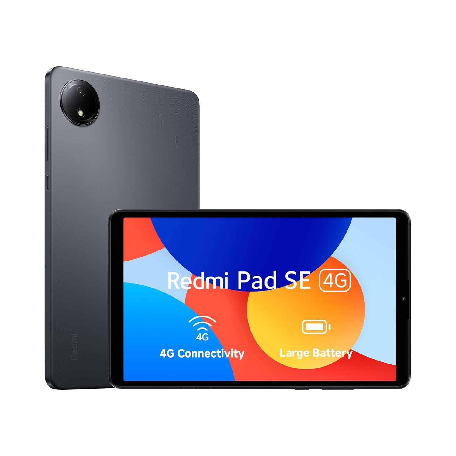 Redmi Pad Se 4g | Wifi Mediatek Helio G55| 8.7-inc Display | 6650mah Battery | 90hz Smooth Refresh Rate| 4gb, 128gb | 1340 X 800 Display | 1 Billion Colours | Dolby Atmos | Dual Speakers | Urban Grey