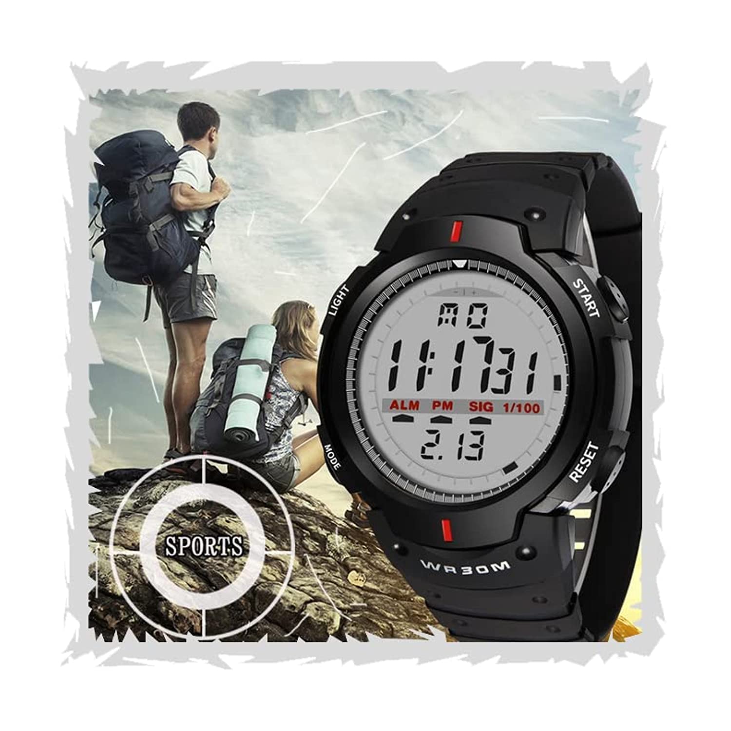 Acnos® Premium Brand - a Taymex Digital Watch Shockproof Multi-functional Automatic Black Strap Waterproof Digital Sports Watch for Men's Kids Watch for Boys - for Men Pack of 1 - Digital Shop Now Acnos® Premium Brand - a Taymex Digital Watch Shockproof Multi-functional Automatic Black Strap Waterproof Digital Sports Watch for Men's Kids Watch for Boys - for Men Pack of 1