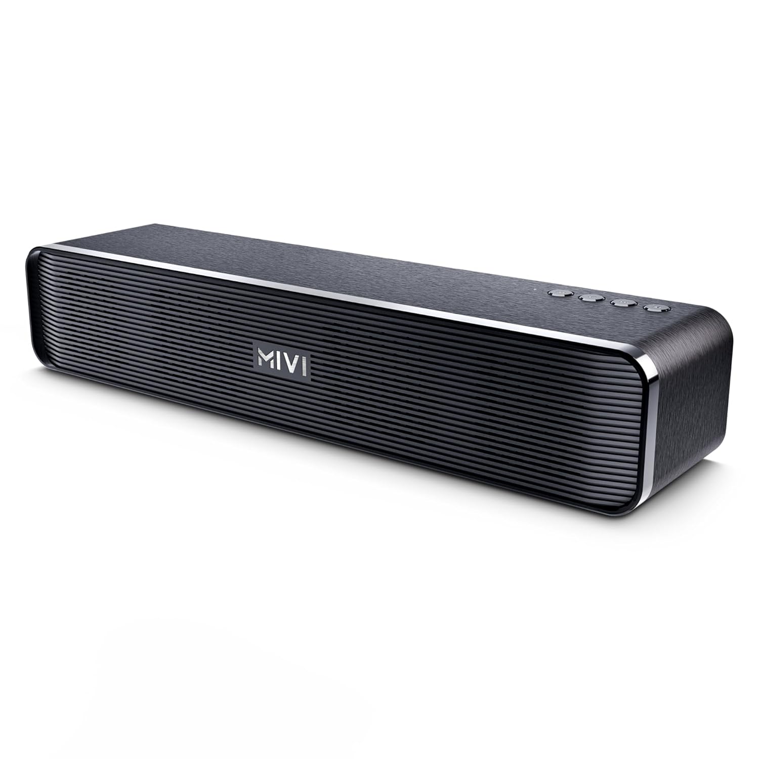 Mivi Fort H30 Portable Bluetooth Speakers Soundbar – [newly Launched] 30w Bluetooth Soundbar for Campus Life, 2.0 Channel, Sleek Design, 6 Hours Playtime, Multi-connectivity, Made in India