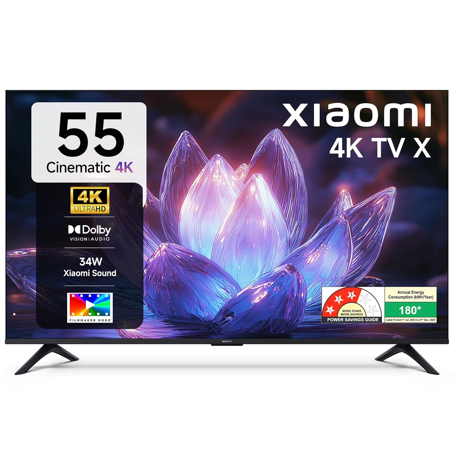 Xiaomi 138 Cm (55 Inch) X Ultra Hd 4k Smart Google Led Tv L55mb-ain