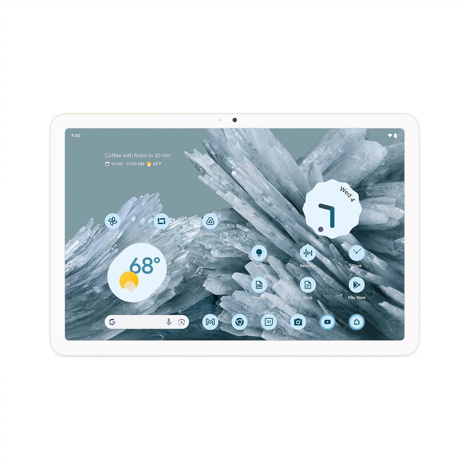 Google Pixel 11" Tablet - Android Standalone Tablet Only - 128gb - Wifi - Porcelain [latest]