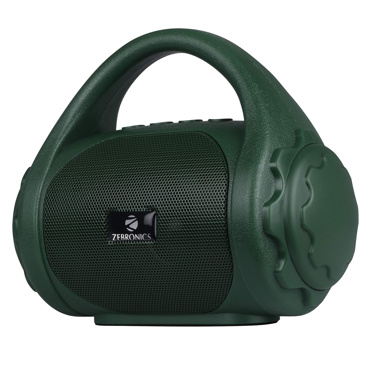 Zebronics Zeb-county 3w Wireless Bluetooth Portable Speaker with Supporting Carry Handle, Usb, Sd Card, Aux, Fm & Call Function. (green)