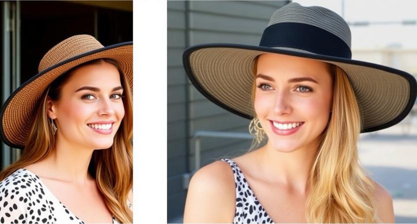Chic Wide Brim Sun Hats Your Ultimate Shield Against Uv Rays - Digital Shop Now Chic Wide Brim Sun Hats Your Ultimate Shield Against Uv Rays