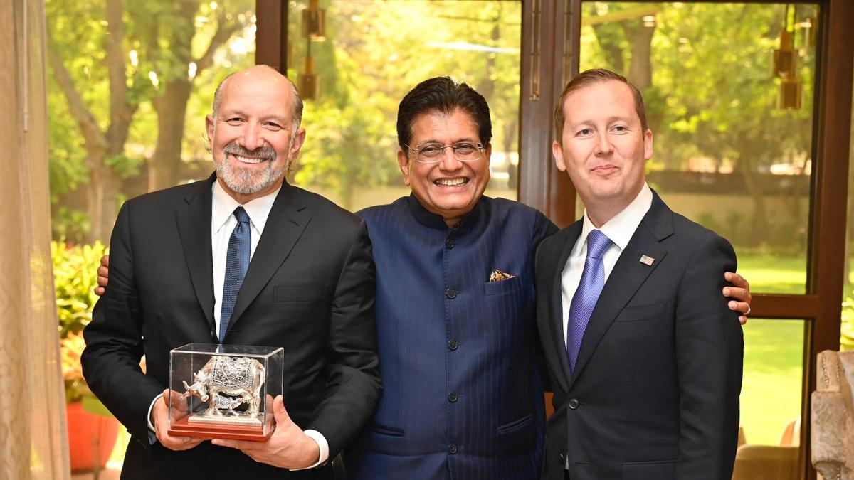 Piyush Goyal Holds &lsquo;fruitful&rsquo; Talks with U.s. Commerce Secretary Lutnick, Ambassador Gor