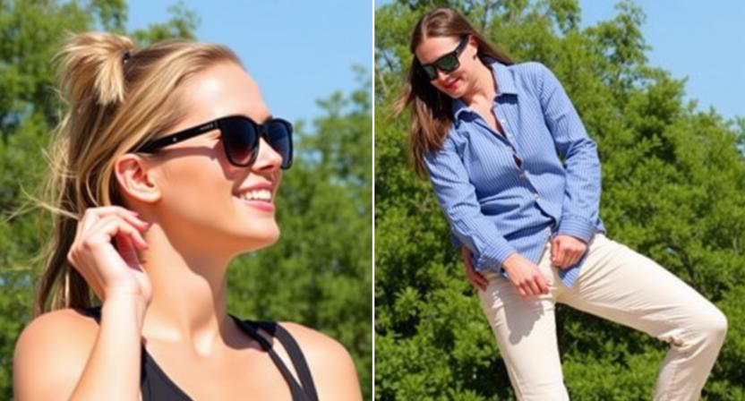 the Secret to Effortless Style: Lightweight Women's Sunglasses - Digital Shop Now the Secret to Effortless Style: Lightweight Women's Sunglasses
