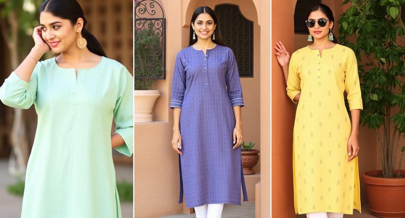 the Hottest Looks: 20 Must-buy Cotton Kurtis for Summer