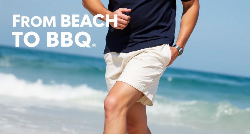 from Beach to Bbq: Versatile Men's Lightweight Summer Shorts