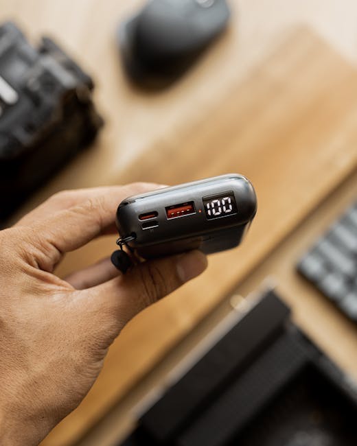 from Zero to Full: Experience the Speed of a 20000mah Power Bank