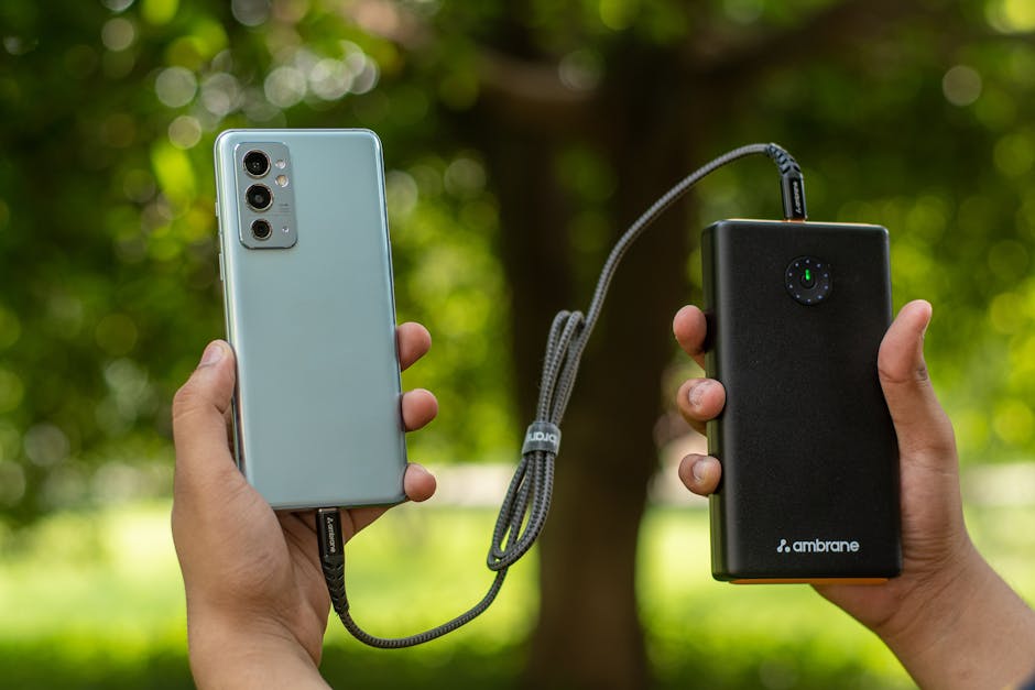 Essential Tech: the 20000mah Fast Charge Power Bank for Modern Life