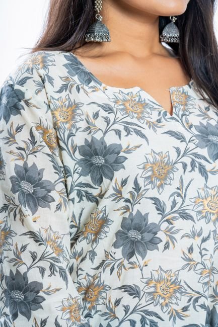 Breezy & Beautiful: Women's Cotton Summer Dresses with Floral Prints